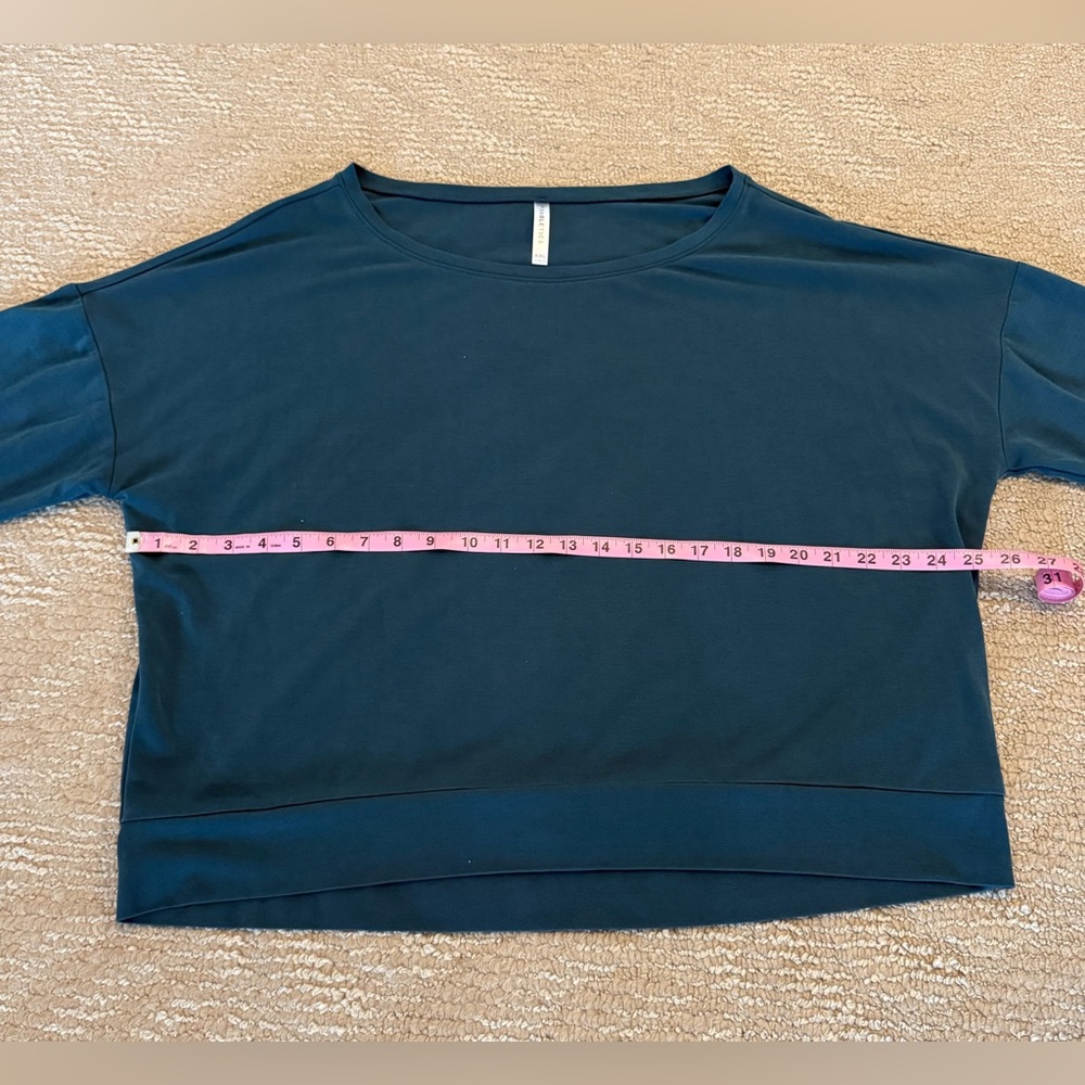 Fabletics Deep Teal Sweatshirt - image 5